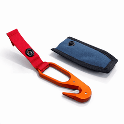 Aluminium Hook Knife with pocket 1